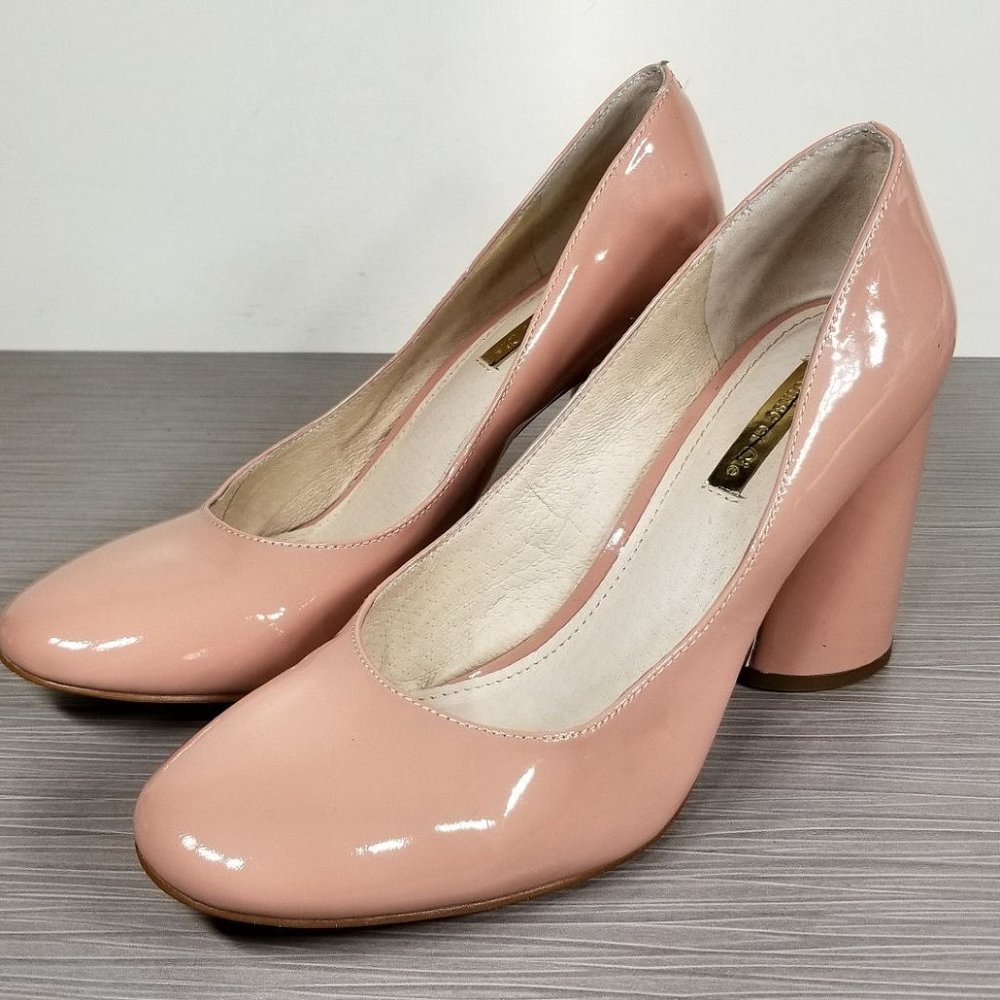 Louise et Cie Jaylant Pump, Light Peach Patent, Womens Size 8 M / 38.5